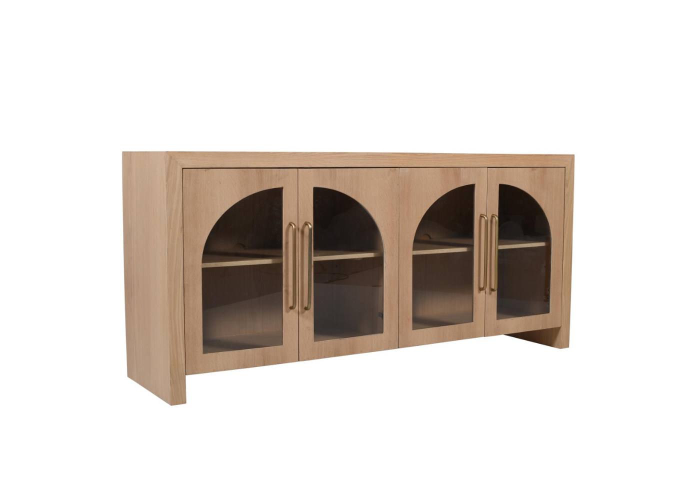Archimedes 60" Console in Natural Oak