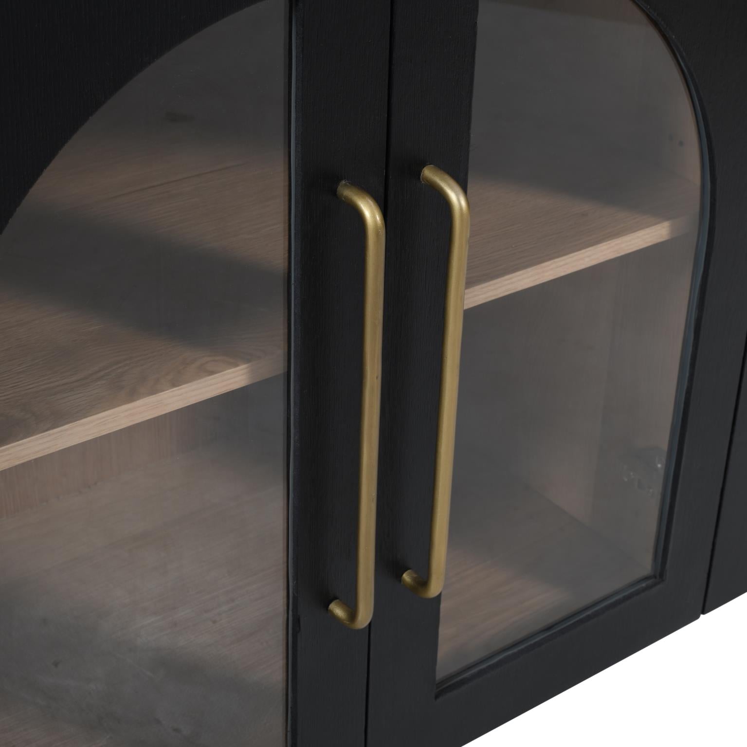 Archimedes 70" Console in Ebony Oak