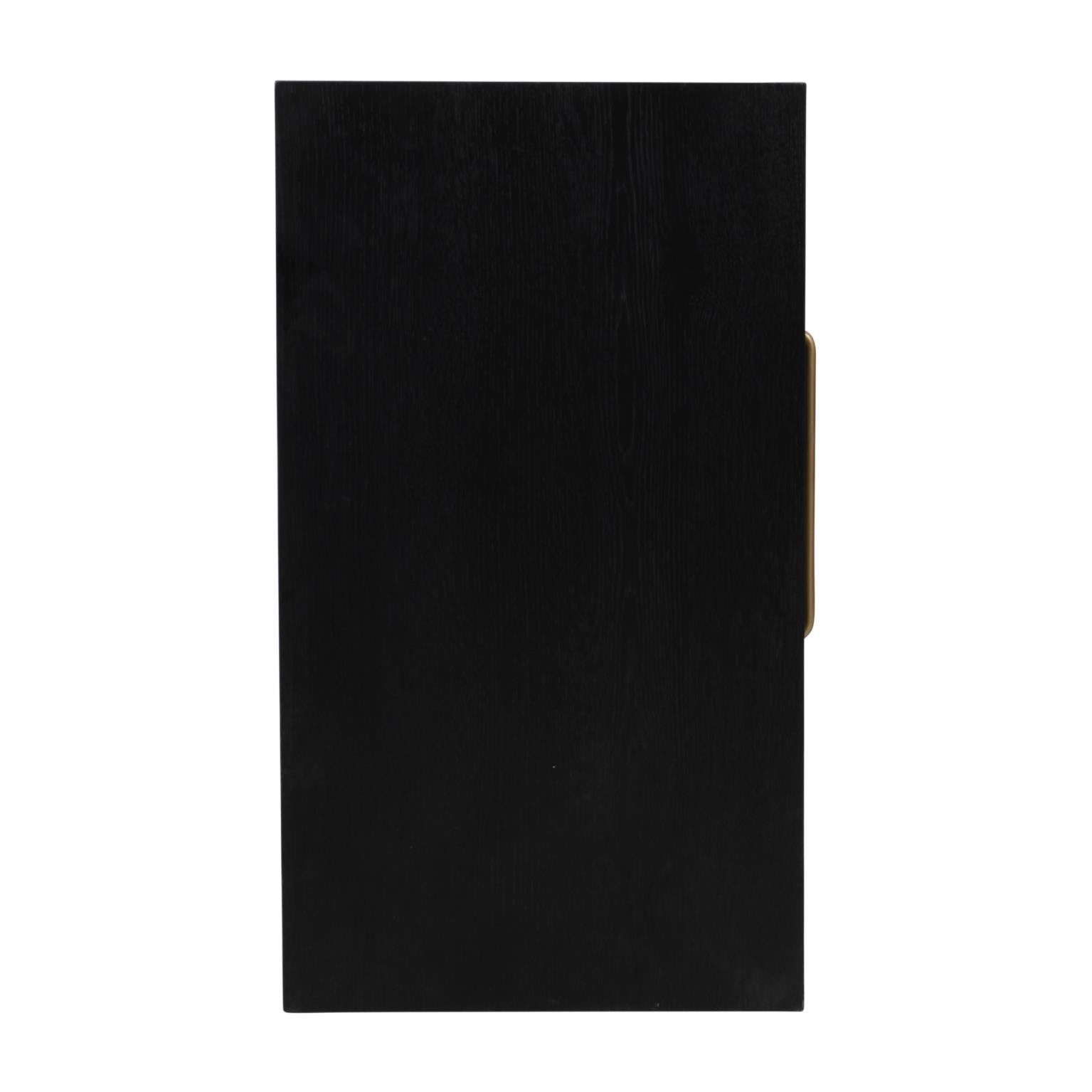 Archimedes 70" Console in Ebony Oak