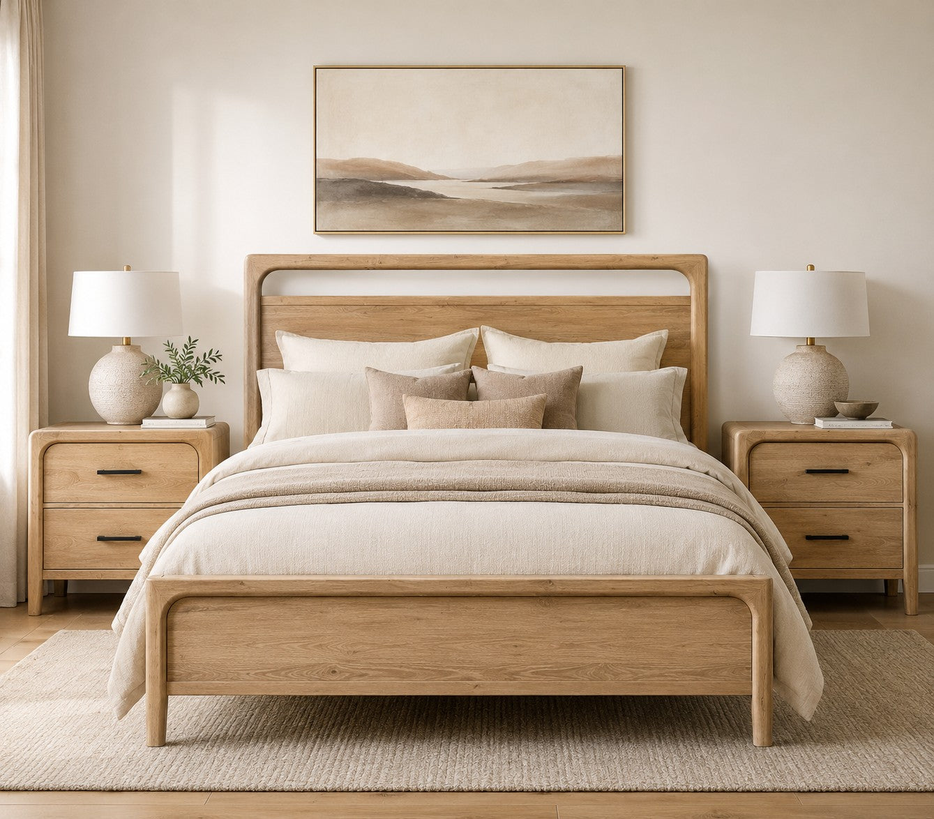 Somerset Panel Bed
