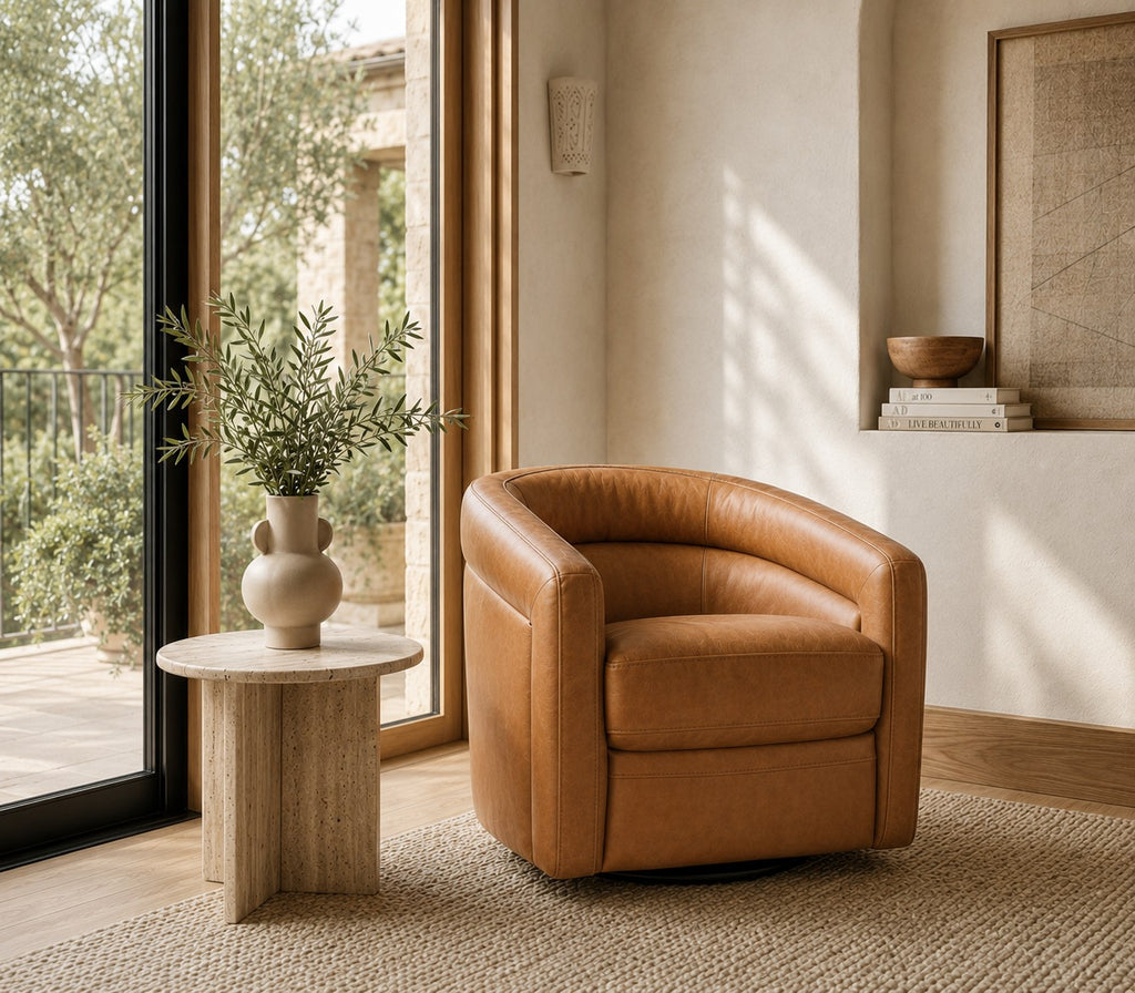 Fairview Chair In Caramel
