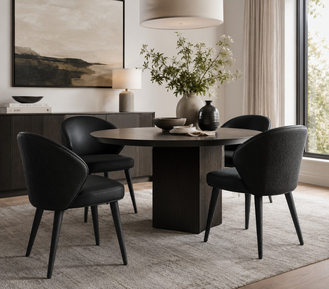 Julie Black Dining Chair