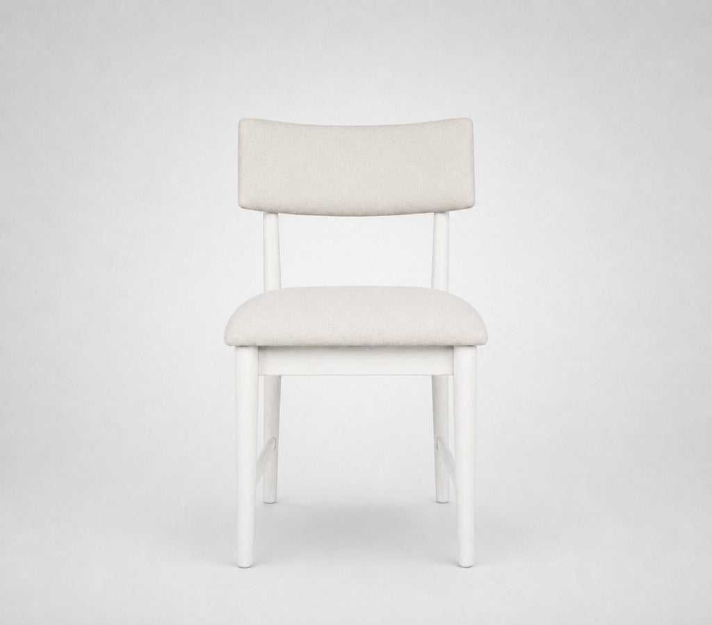 Beck White Dining Chair