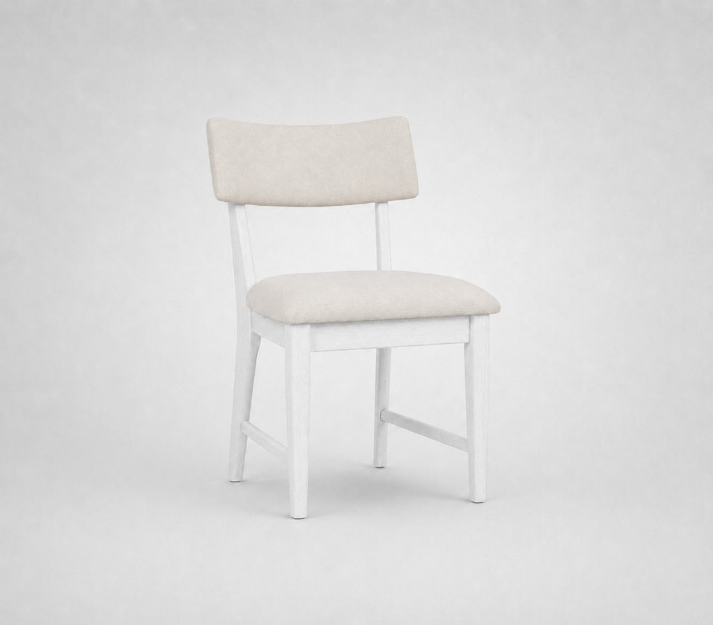 Beck White Dining Chair