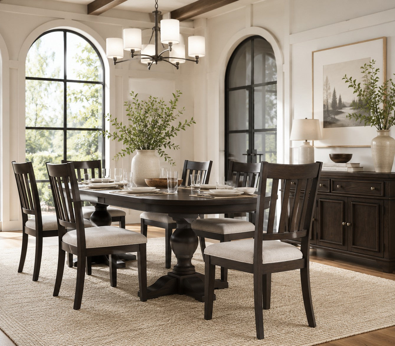 Brentwood Slat Back Dining Chair