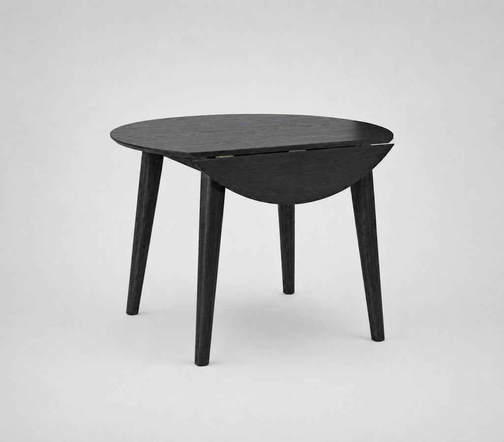Percy Black Drop Leaf Table