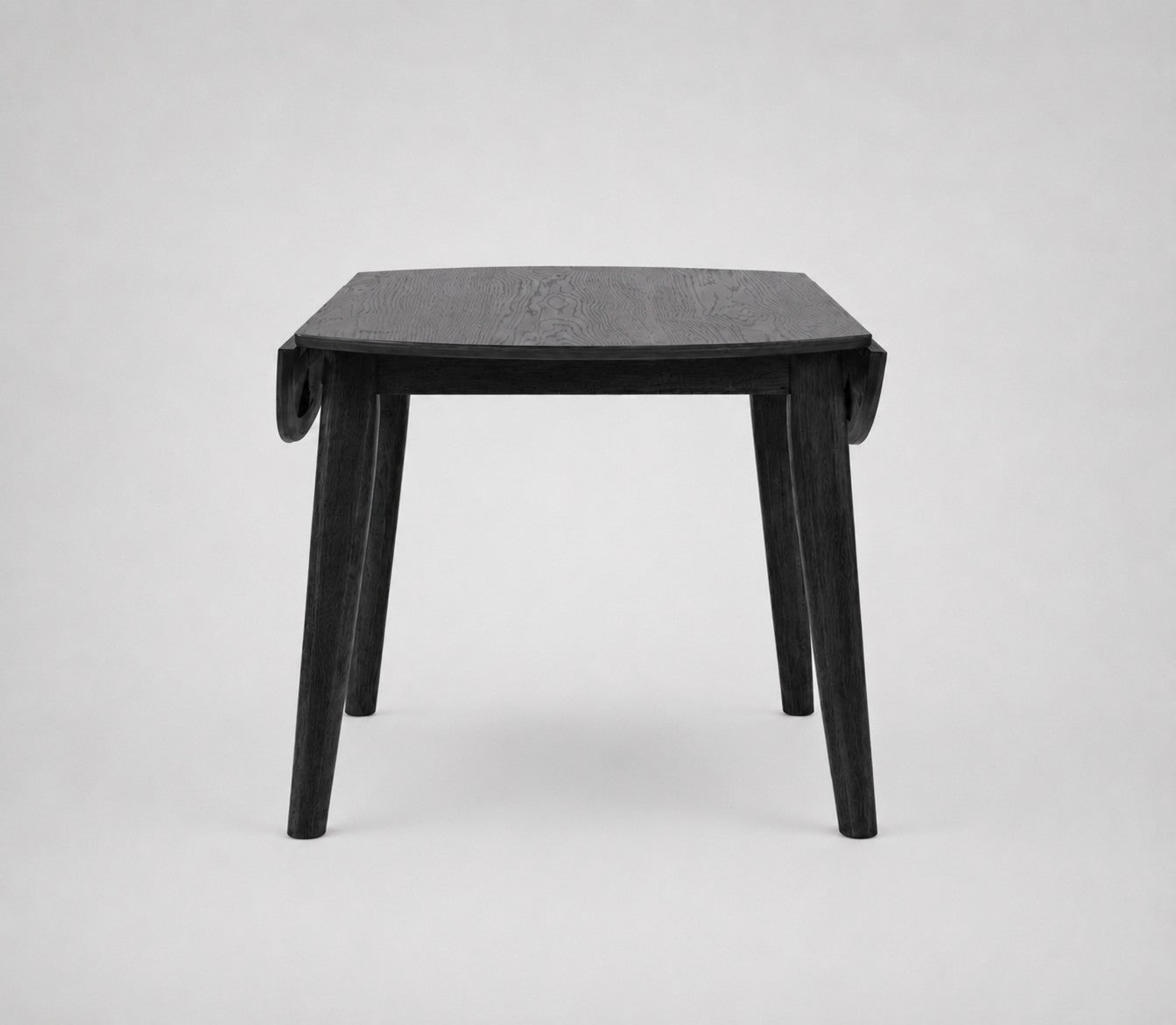 Percy Black Drop Leaf Table