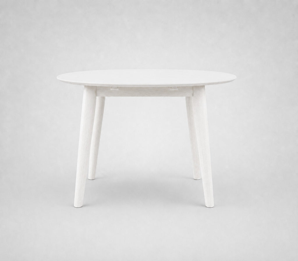 Percy White Drop Leaf Table