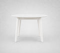 Percy White Drop Leaf Table