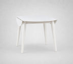 Percy White Drop Leaf Table