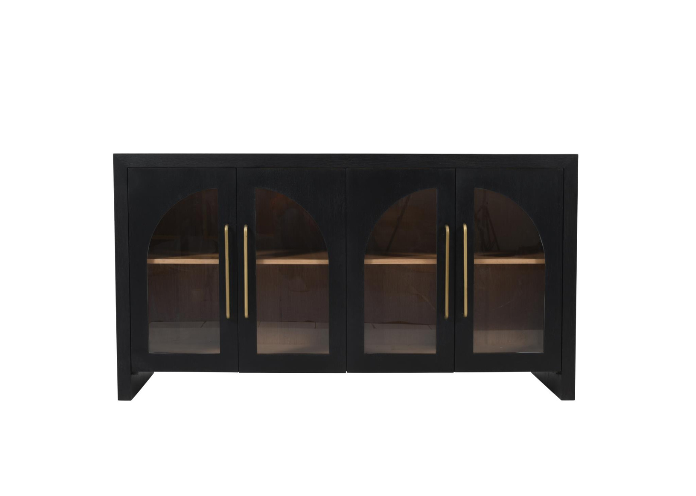 Archimedes 70" Console in Ebony Oak