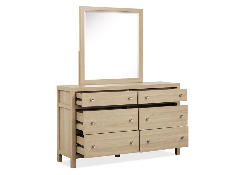 Merrifield Double Drawer Dresser