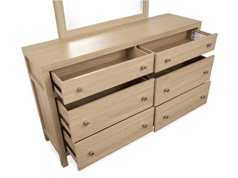 Merrifield Double Drawer Dresser