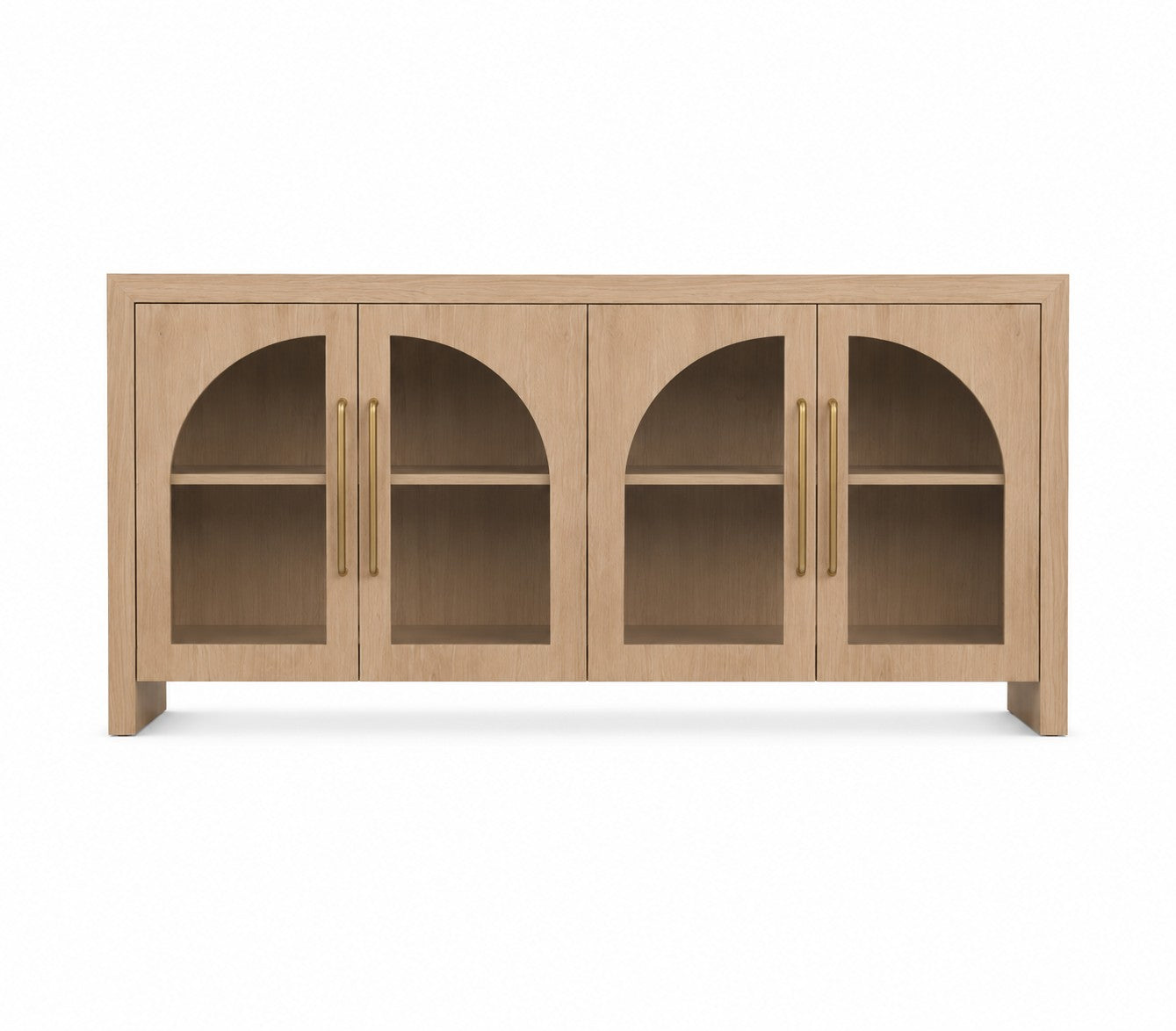 Archimedes 60" Console in Natural Oak