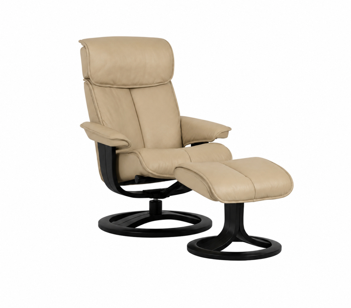 Captain Medium Recliner Grace Fog