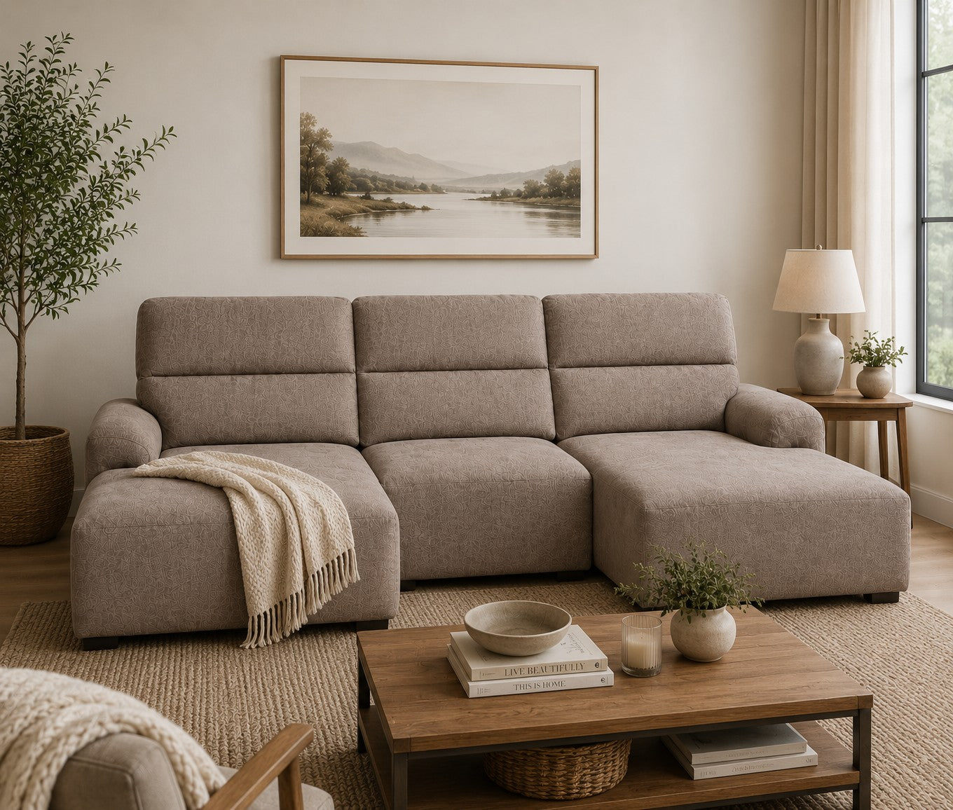 Jasper Slider Sectional Power
