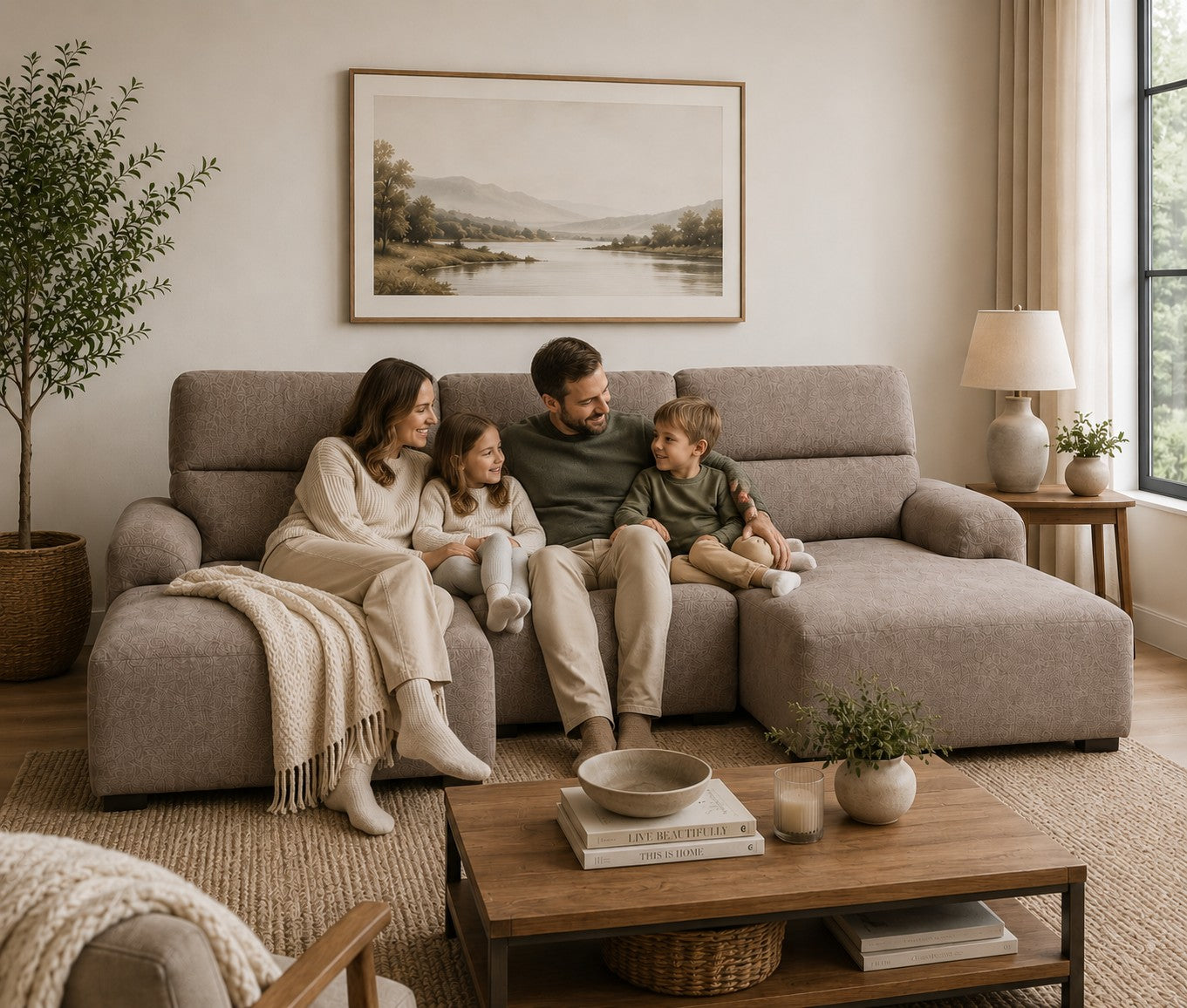 Jasper Slider Sectional Power