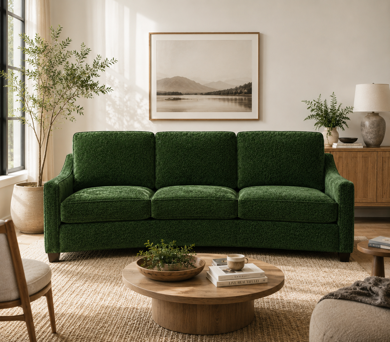 Victoria Curved Sofa