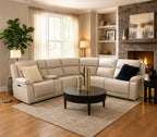 Windsor 6-Piece Reclining Sectional – Alabaster